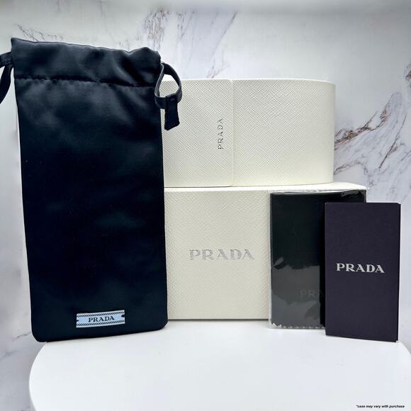 Prada Black and Brown Sunglasses - Picture 12 of 16